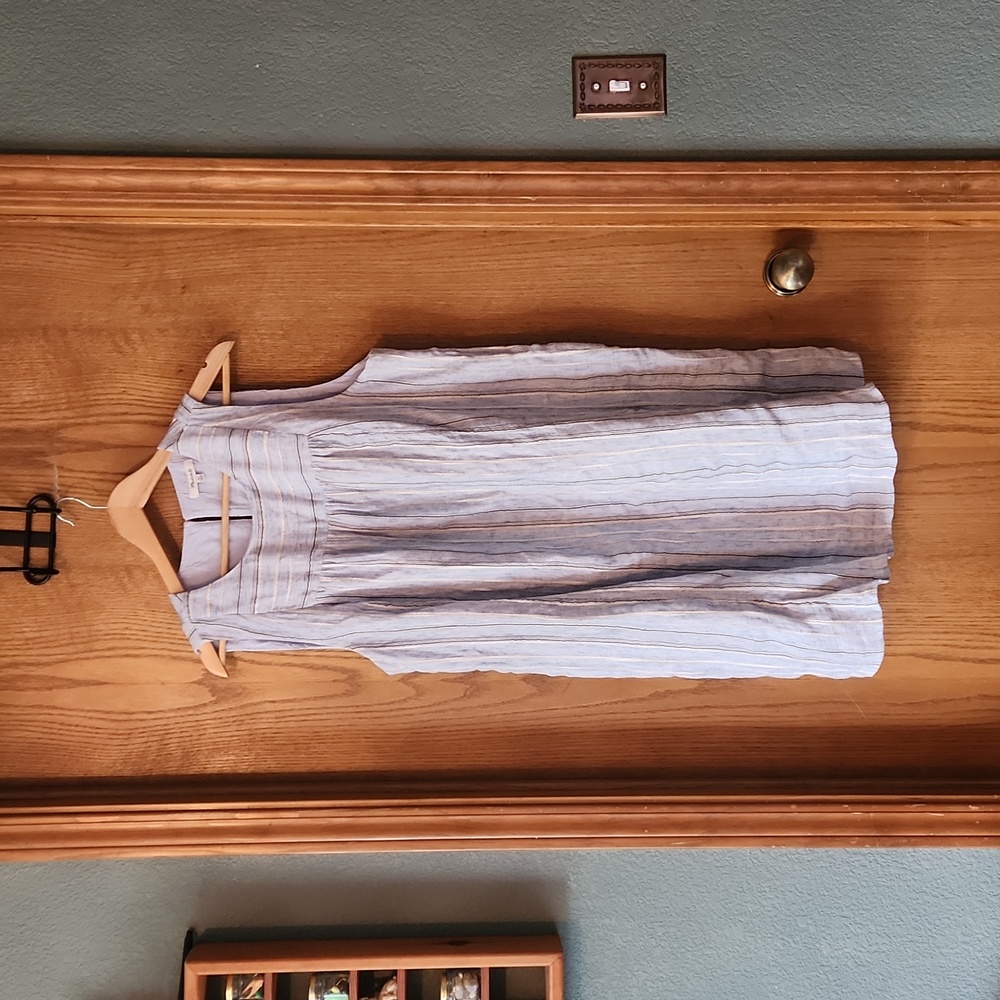 MADEWELL Cotton Shift Sleeveless Dress